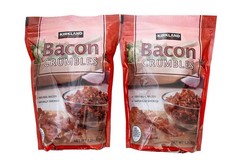 Kirkland Signature Bacon Crumbles 20 oz (Pack of 2) Ready to Serve
