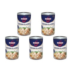 Savory Swanson Canned Chicken a la King, 10.5 OZ Cans – Quick Protein Meal Pack