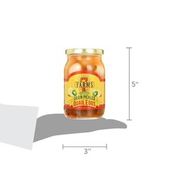 7 Farms cajun Pickled Quail Eggs…