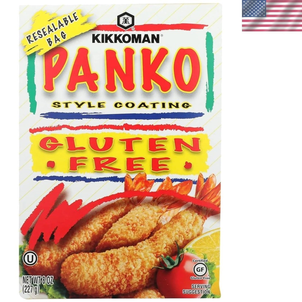 Panko Style Coating – Natural Flavor, Delicate and Crisp Texture, Gluten-Free…