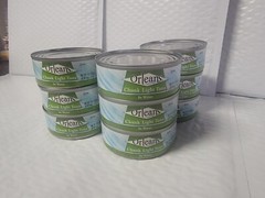 Orleans FLAKE Light Tuna in Water 5oz Can ~☆Pack of 12☆~