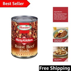 Convenient 14 Oz HORMEL Roast Beef Hash – Pack of 12 Cans for Busy Families