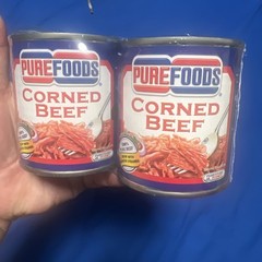 Purefoods Corned Beef 100% Pure Beef 2-Pack (Longer Strand) – Exp Jan 2028 -New-