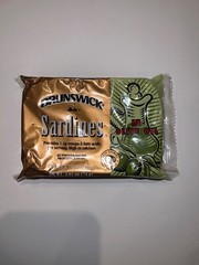 UNOPENED BRUNSWICK SARDINES in Olive Oil ORIGINAL (Not the fillet gourmet style)