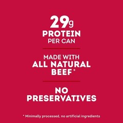 Canned Chili With Beans 15 oz Pack of 6 High Protein Ready Meal
