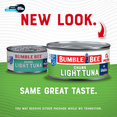 Chunk Light Tuna in Water, 12 Oz Can (Pack of 12) – Wild Caught Skipjack Tuna