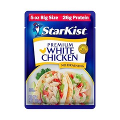 StarKist Premium White Chicken “Big Size”, 5 oz Pouch (1 Pack)