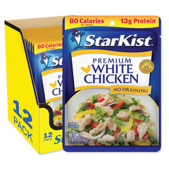 Starkist Premium White Chicken – 2.6 Oz Pouch (Pack of 12)