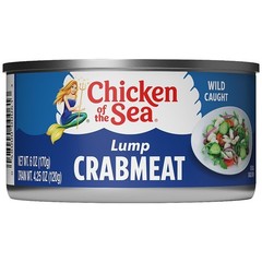 (2 pack) Wild Caught Lump Crabmeat 6 oz