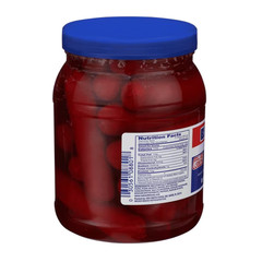 Big John’s Ready To Eat Red Hots Pickled Sausage 32oz Jar Protein 10g Delicious