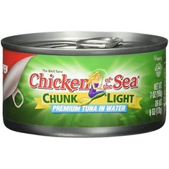 Chicken of the Sea Tuna Chunk Light – 7 Ounces – 12 ct