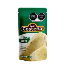 5X TAMALES VERDES DE PUERCO – Green Tamales w/Pork – 110g Each One (Pack of 5)