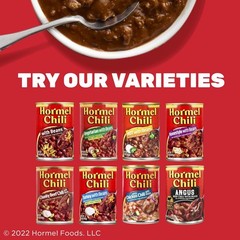 Protein-Packed Chunky Beef Chili with Beans, No Artificial Ingredients, 30 oz