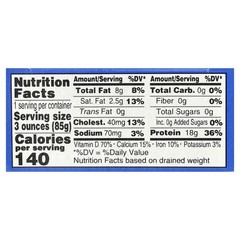 Wild Planet, Wild Sardines In Water, No Salt Added, 4.4 oz (125 g)
