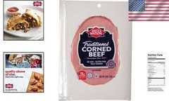 Delicious 6 oz Thin Sliced Corned Beef – High Protein, No Fillers, Low Calorie