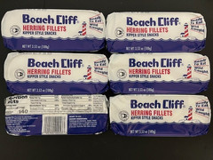 Wild Caught Herring Beach Cliff Kippered Snacks 3.53 Oz Can Sardines (6 CANS)