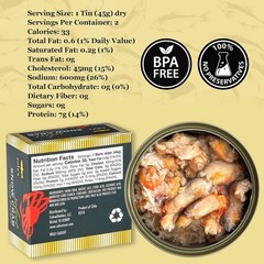 Ready-to-Eat Wild-Caught Snow Crab Meat – 5.3 oz Can, Perfect for Salads & Dips