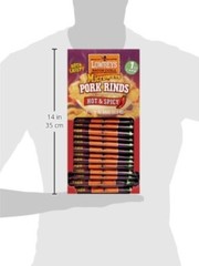 Delicious Low-Carb Hot & Spicy Pork Rinds, 1.75oz Bags, 18 Pack – Snack Anytime!