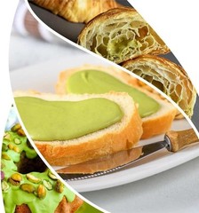 Pistachio Cream Natural Sweet Spread for Chocolate Bars 7 oz No Palm Oil