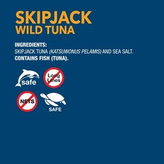 (4 pack) Wild Planet Skipjack Wild Tuna with Sea Salt, 5 oz Can