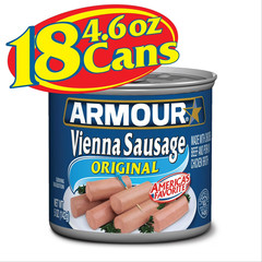 Armour Vienna Sausage, 4.6 oz., 18 ct.