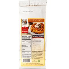 Belgian Waffle Mix by – Non-GMO: Indulge in Authentic Belgian Flavors! – 16oz