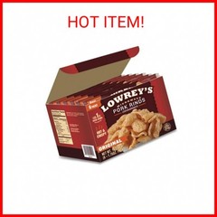 Lowrey’s Bacon Curls Microwave Pork Rinds (Chicharrones), Original, 1.75 Ounce (