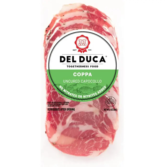 Italian Style Capicola / Capocollo “Copa” Thin Sliced Pack Of 4