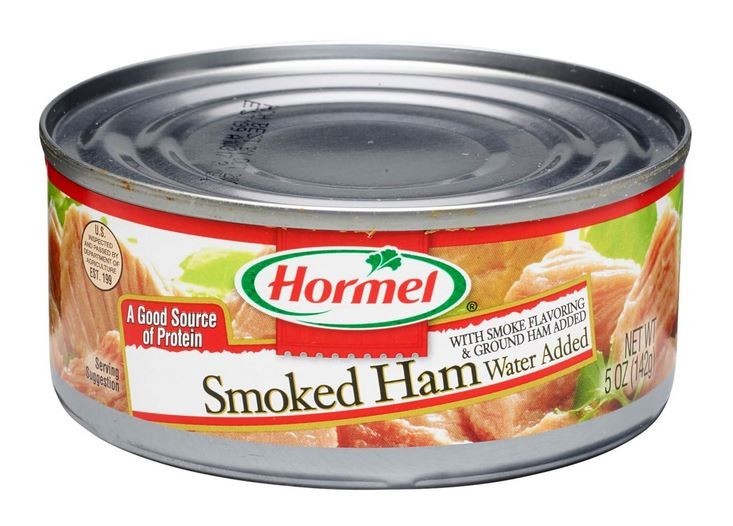 HORMEL Canned Ham, Smoked, 5 Ounce (Pack of 12)