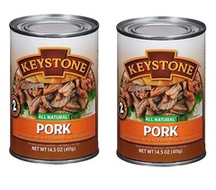 Keystone Meats Natural Pork Fully Cooked 14.5 oz No Preservatives Serve BBQ Pie✅