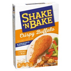 6 Pack Shake ‘N Bake Crispy Buffalo Seasoned Coating Mix, Size 4.75 oz Box