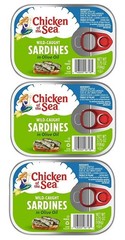 Chicken of the Sea Sardines Wild Caught in Olive Oil 3 Pack