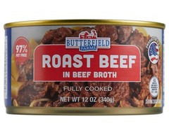 Butterfield Farms Roast Beef in Beef Broth (12 oz., 4 pk.)