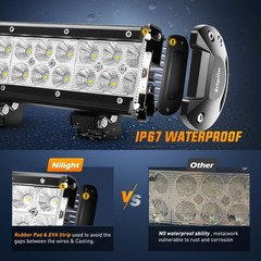 Nilight 36″ 234W LED Light Bar Truck SUV Camper 2Y Warranty