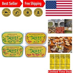 Indulge in Artisanal Sardines Variety Pack – 4 Flavors in Olive Oils