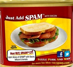 Spam Bacon Luncheon Meat 12 oz ( Pack of 12 )
