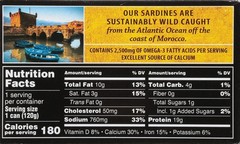 Crown Prince Sardines in Mustard, 4.25-Ounce Cans (Pack of 12)