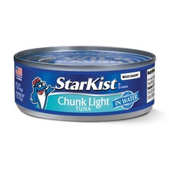 StarKist Chunk Light Tuna in Water, 5 oz (1 Pack) Canned Tuna Fish, Wild Caught