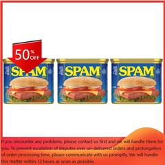 SPAM 3 Pack/12oz Each Classic Lunch Meat