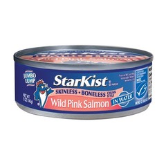 StarKist Wild Pink Salmon – Skinless, Boneless – 5 oz Can 5 Ounce (Pack of 1)