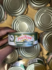 Port Royal 18 Cans Chunk Light TUNA in water 5oz ea. Wild Caught Keto