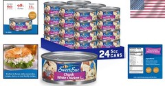 Health-Conscious 24-Pack Chicken in Water – Snack, Lunch or Dinner Ingredients