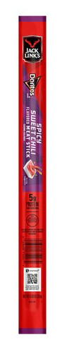 Jack Link’s Flavored Meat Stick Doritos Spicy Sweet Chili 0.92 Oz, 20 Count Box
