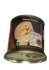 Foie Gras Bloc Canard 200g Sud-Ouest with Pieces Duck Liver Food Gourmet