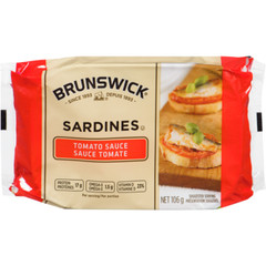 Brunswick Sardines in Tomato Sauce 106g x 10 Product of Canada