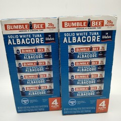 Bumble Bee Solid White Albacore Tuna in Water 5 oz Cans Pack of 8 Best By 10/28+