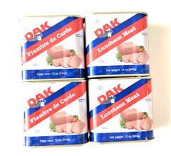 Dak Luncheon Meat 4 Fiambre Cerdo Jamonilla Sandwich Spread Spanish Cooking Dish