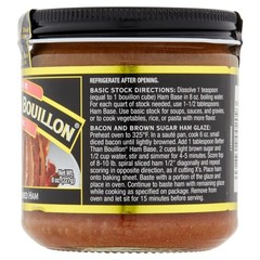 Ham Base Made with Seasoned Ham Blendable 8-Ounce Jar 38 Servings Pack of 1