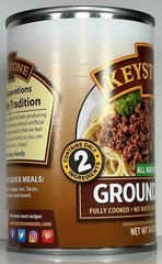 6 Canned Ground Beef USA Made Keystone Meat 14 Oz Exp 2030 Emergency Food