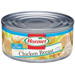Healthy Canned Chicken Breast – 98% Fat Free, Protein-Rich, 12 Cans of 5oz Each